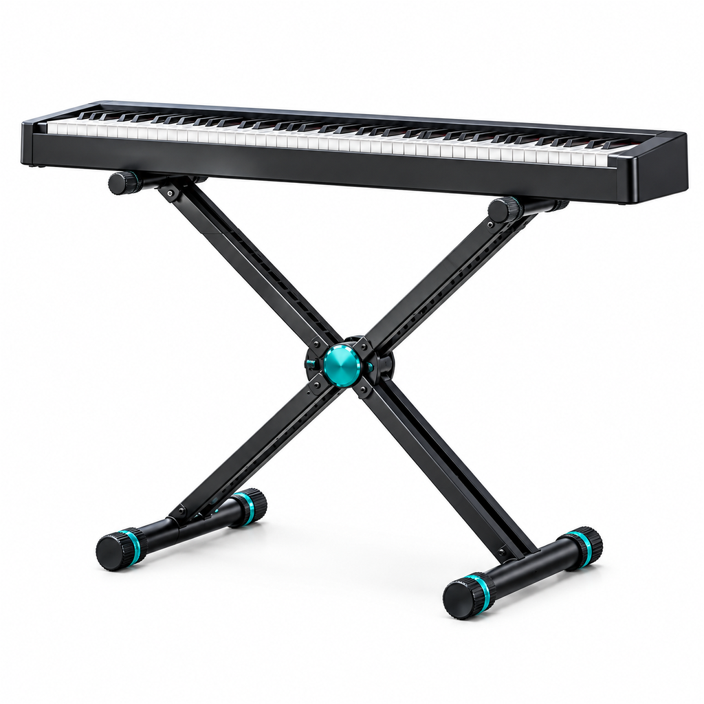 Edihsa™ Double-Braced X-Style Keyboard Stand detail image 2