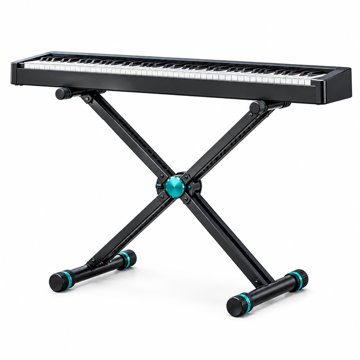 Edihsa™ Double-Braced X-Style Keyboard Stand detail image 2