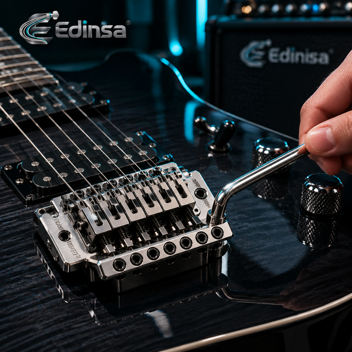 Edihsa™ Electric Guitar Tremolo Bridge Kit detail image 3