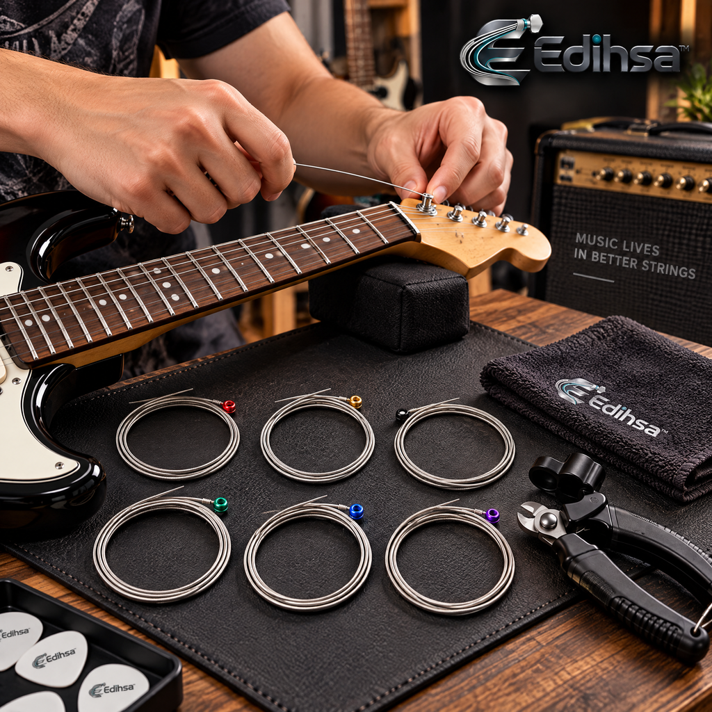 Edihsa™ Quick-Release Guitar Capo detail image 1