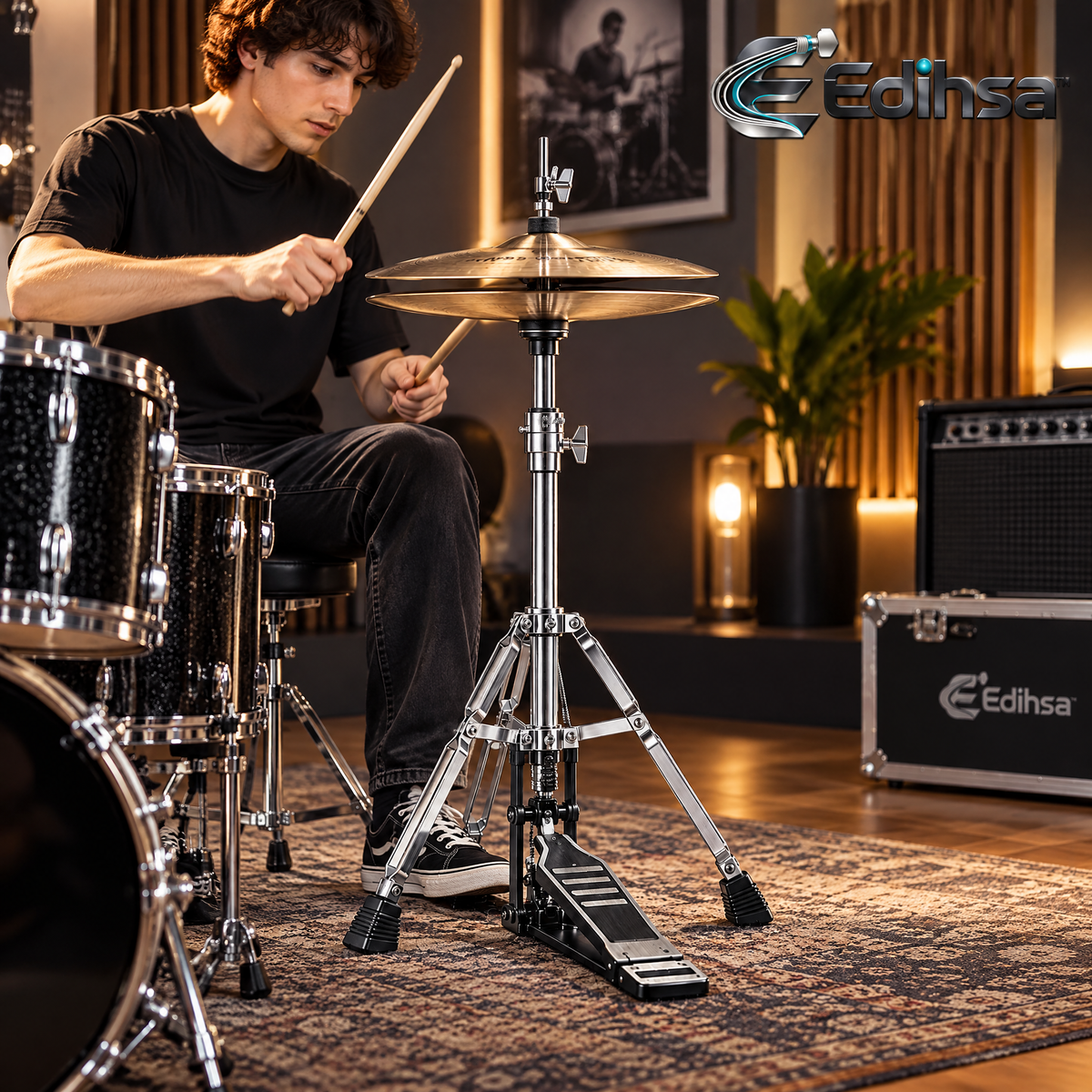 Edihsa™ Electric Guitar String Set with Winder detail image 1