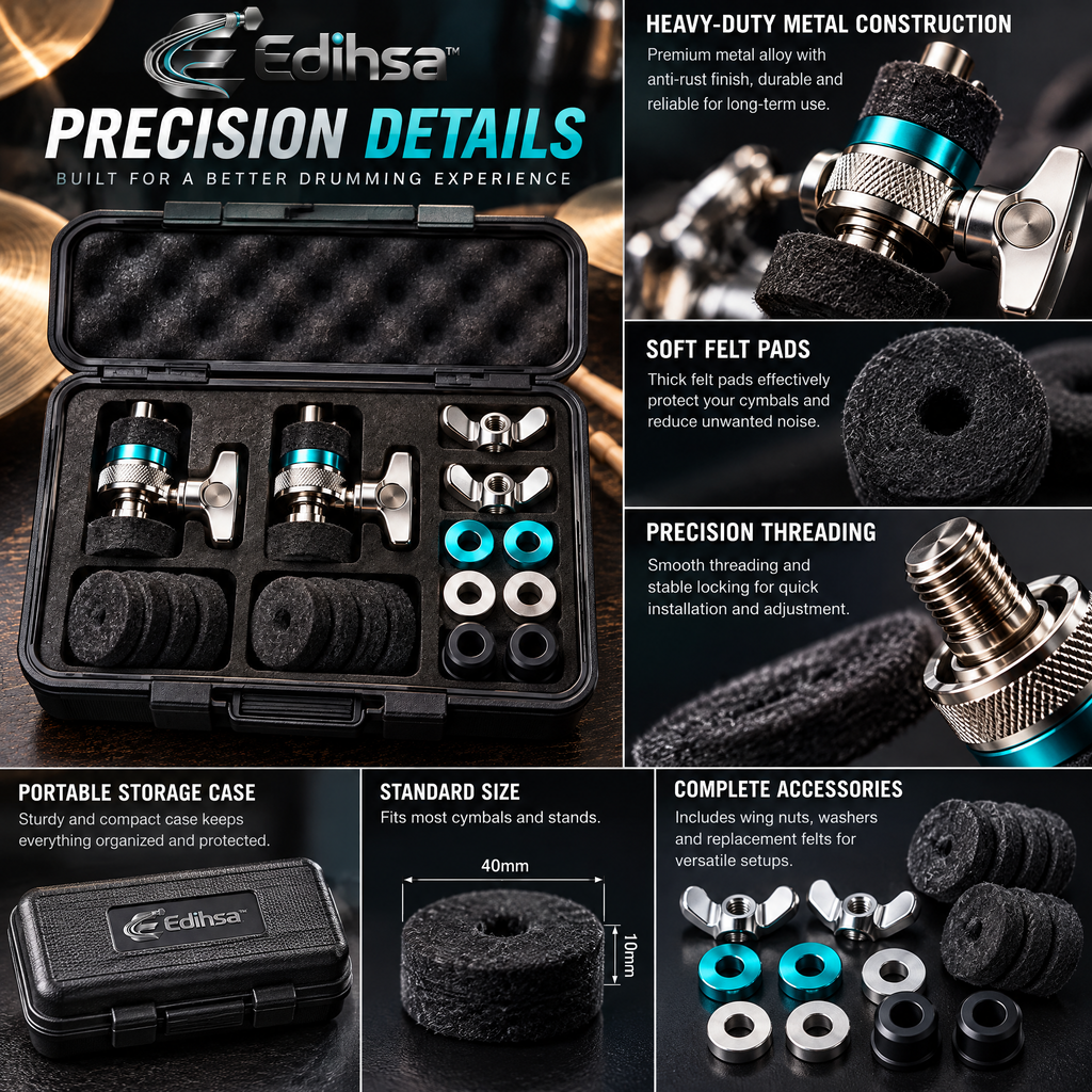 Edihsa™ Cymbal Stand Hardware Accessory Kit detail image 1